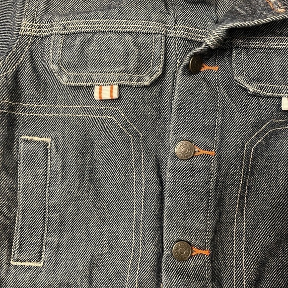 Janie and Jack Jean Jacket Size 0-6M - Picture 5 of 6